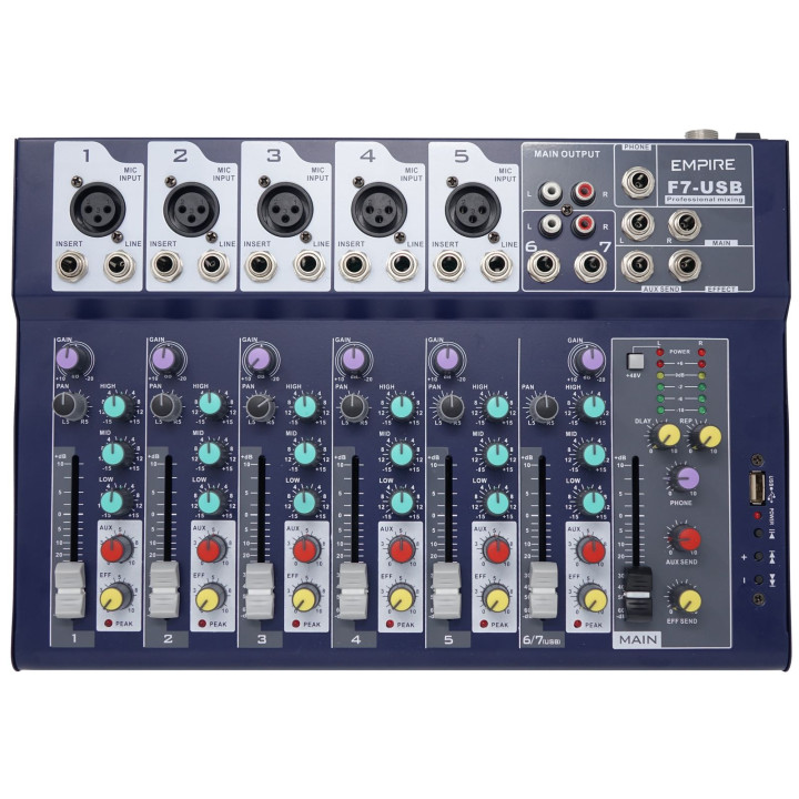 EMPIRE MIXER A 7 CANALI